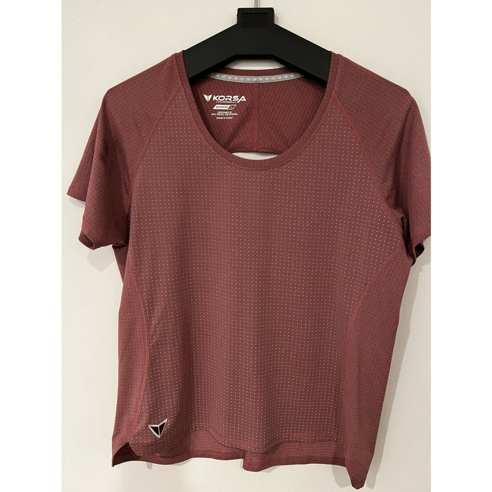 Korsa Road Runner Women's Athletic Breathable Pink Top Size L